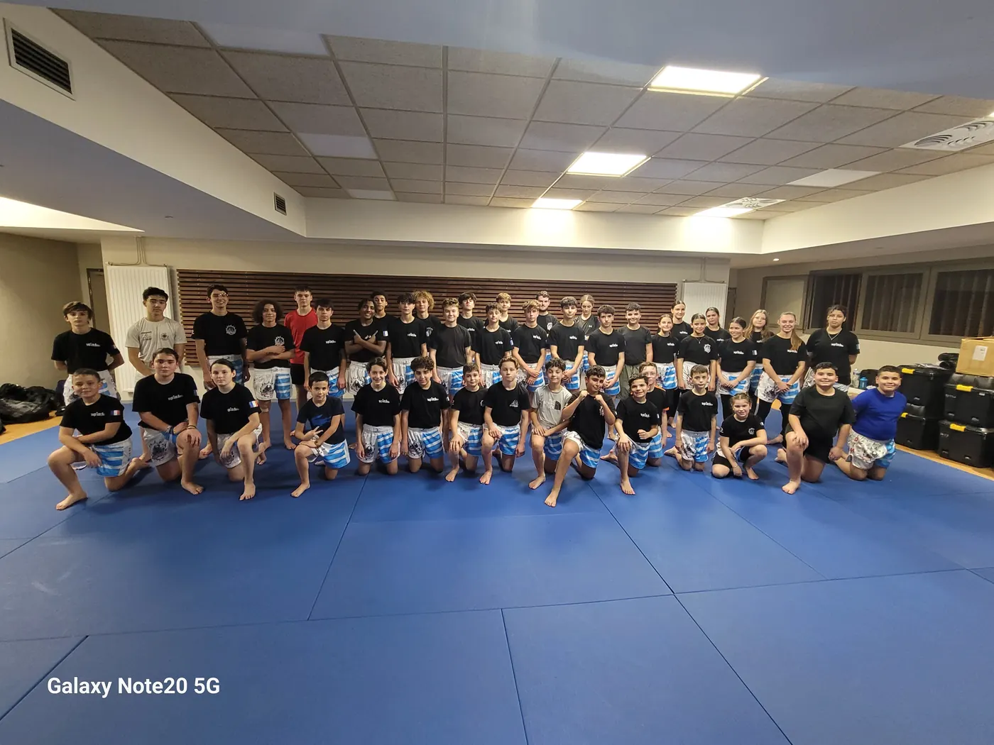 Photo de groupe du club
