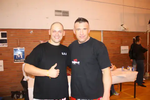 Stage de boxe avec Jérôme Le Banner